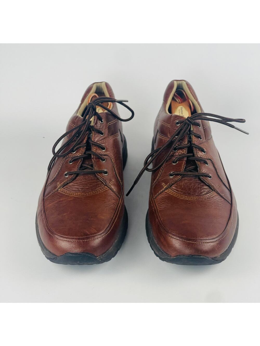 Rockport Men’s Brown Leather Prowalker Shoes 10.5 K71020 Vibram Soles